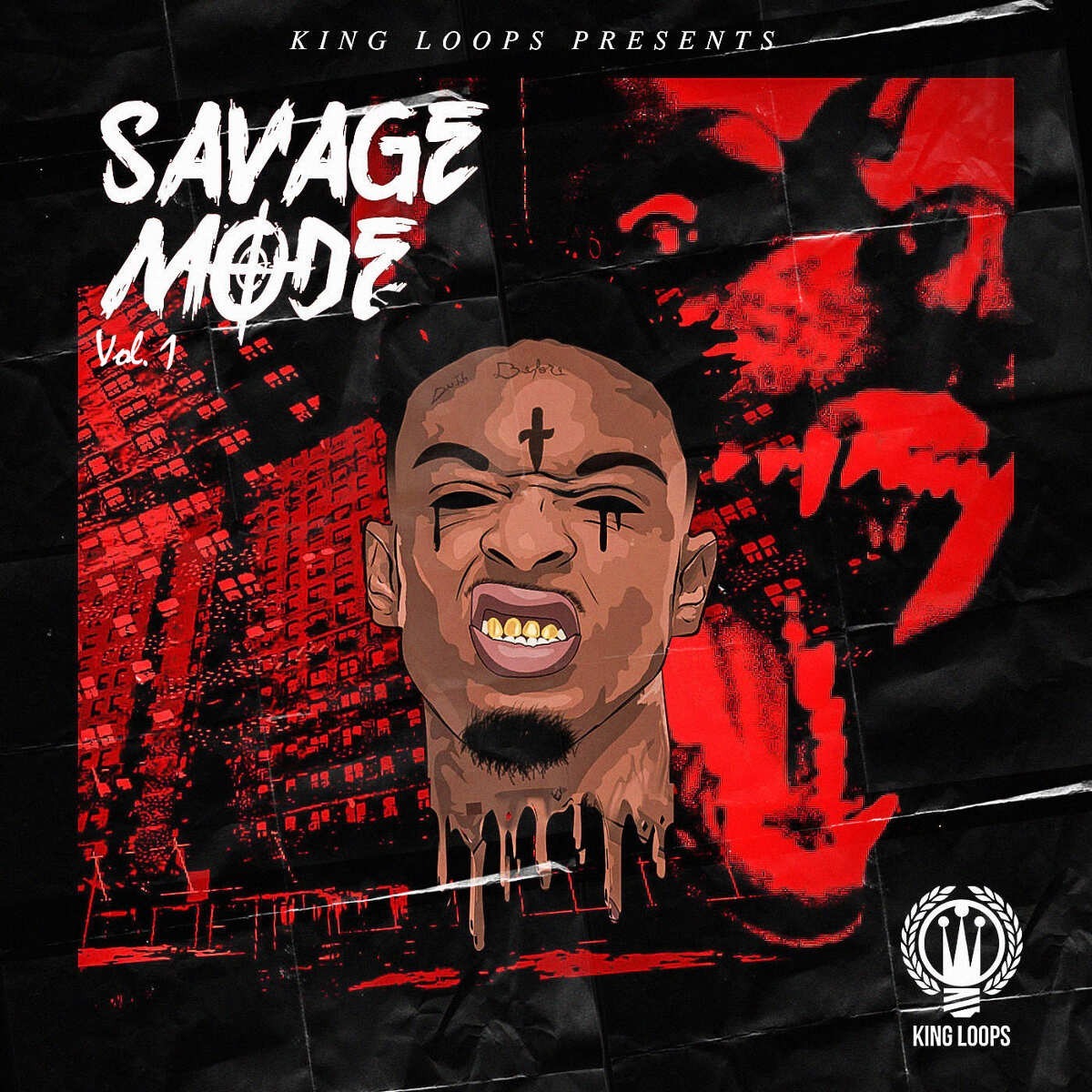 King Loops - Savage Mode Vol 1 Sample Packs Software GUI Artwork